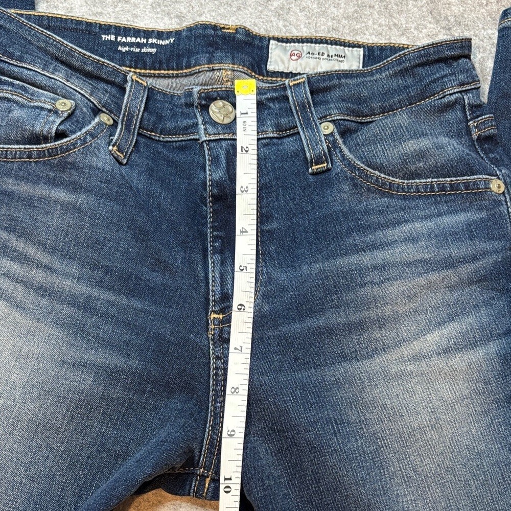 AG The Farrah High Rise Skinny 27R π - Picture 11 of 15